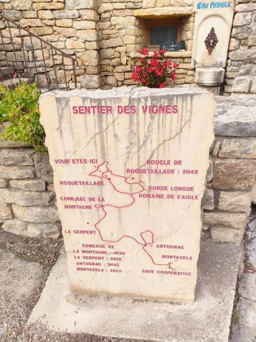Gite Chaleureux Au Coeur Du Village Roquetaillade Dış mekan fotoğraf